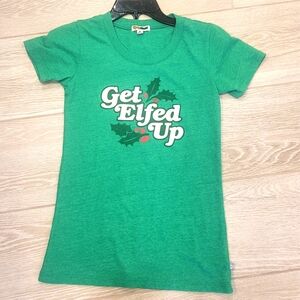 Tipsy elves green xs tee-shirt